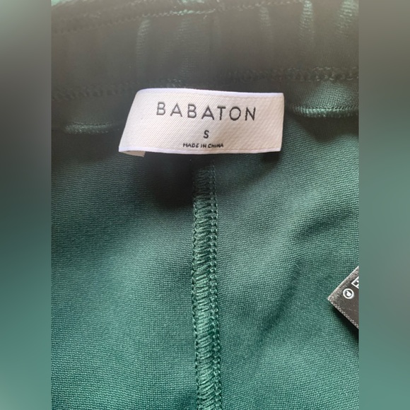 Aritzia Babaton Kooning Pants Scarab Green Small - Picture 6 of 10